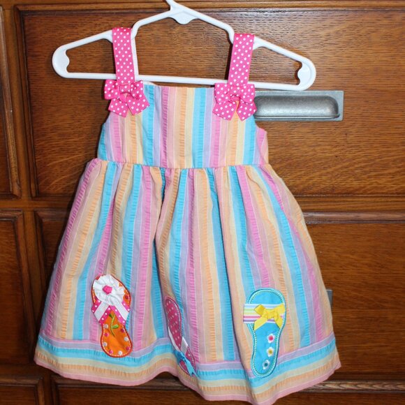 Emily Rose Size 12M Beach Theme Dress - Picture 1 of 3